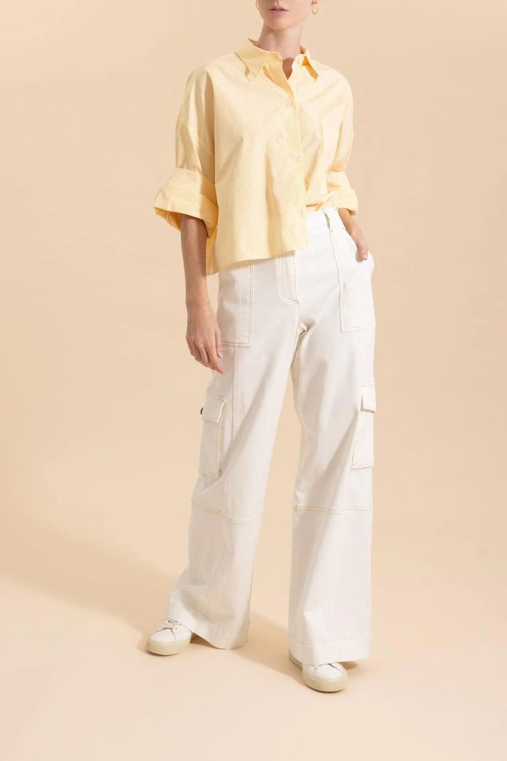 Next Ex Shirt - Ivory Yellow - Image 2