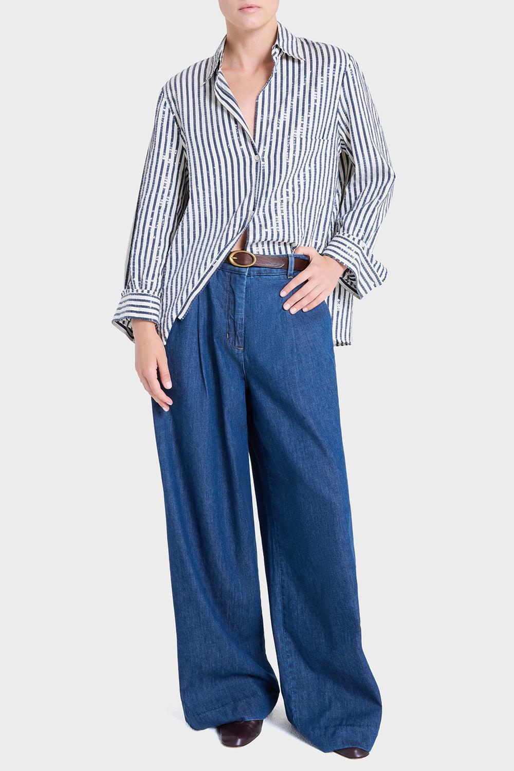 Next Morning Shirt - Indigo - Image 2