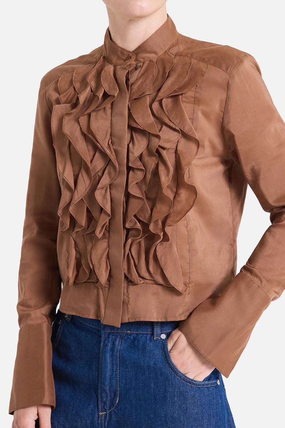 Patti Blouse - Emperador - Image 5