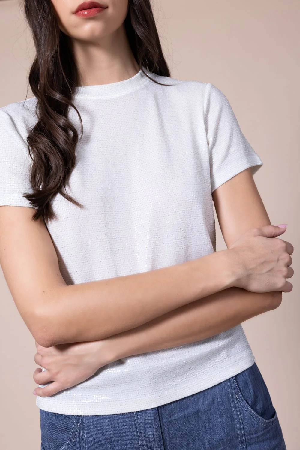 Sequined Tee - Image 4