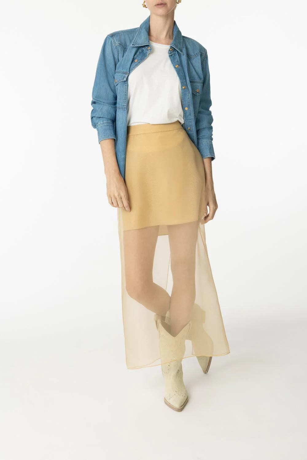 Sylkie Midi Skirt - Image 2