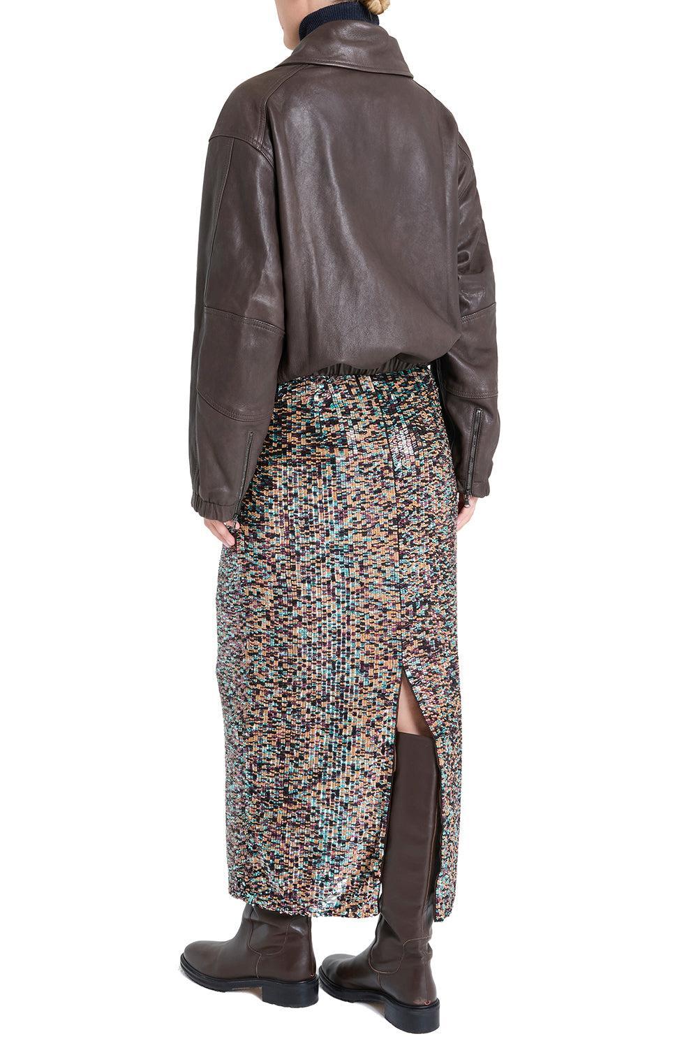 Sylkie Skirt - Dark Chocolate - Image 5