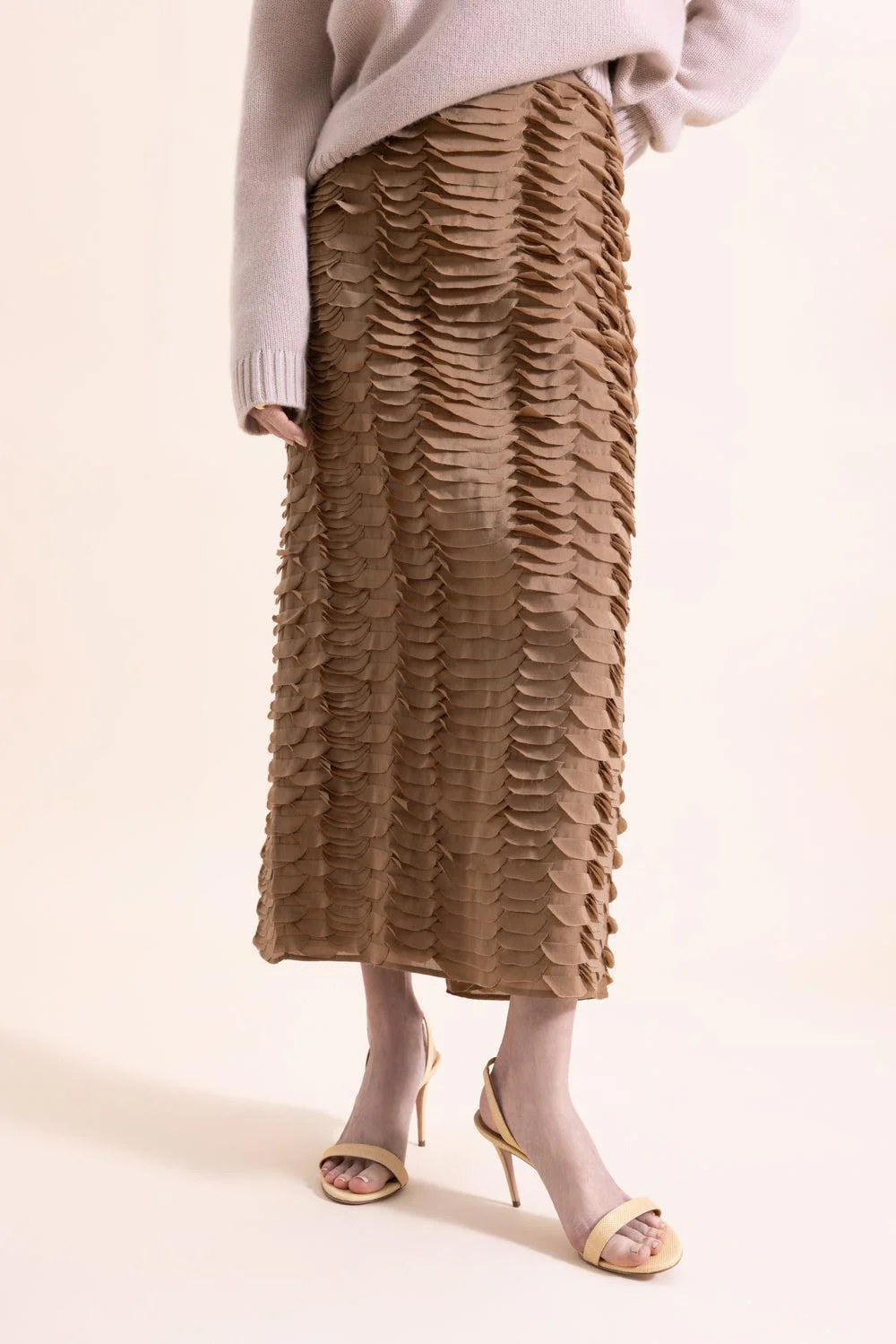 Sylkie Skirt - Toasted Coconut - Image 2