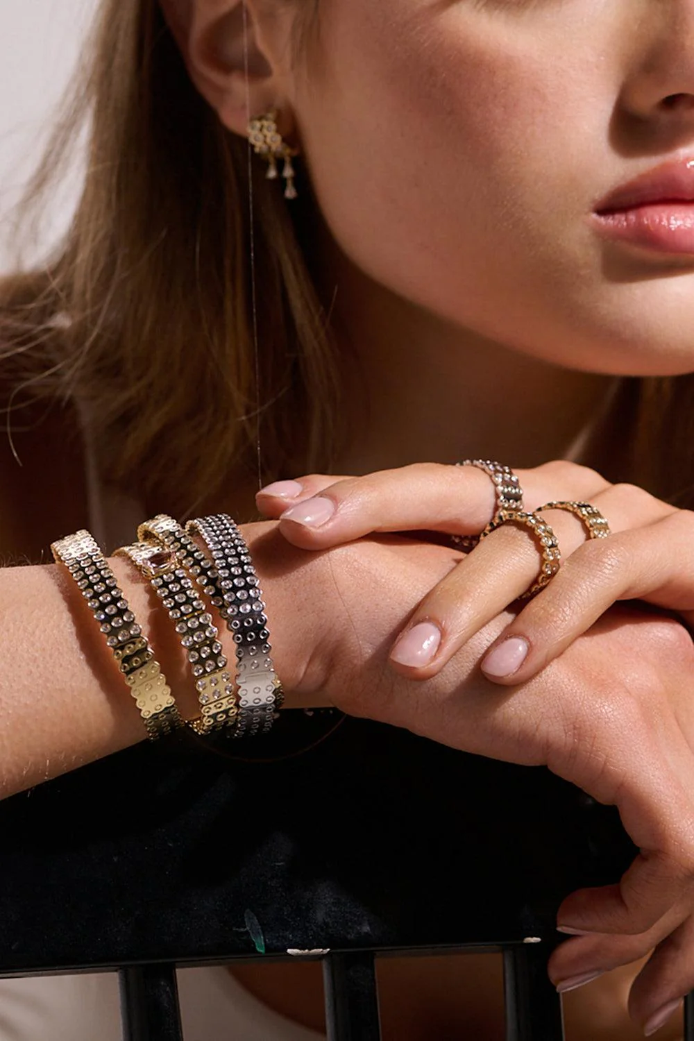 Diamond Leggo 2.0 Large Bangle Bracelet - Image 2