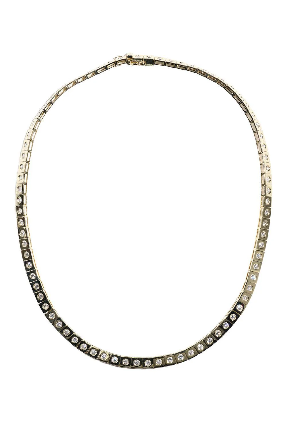 Diamond Leggo Tennis Necklace