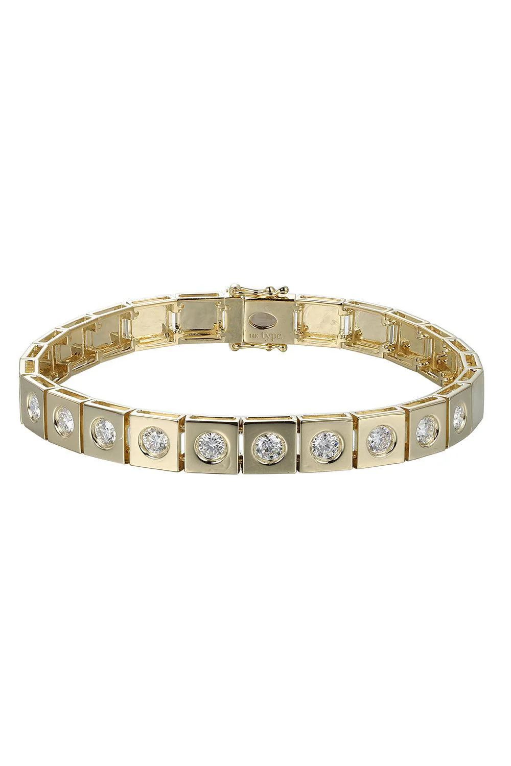 Diamond Leggo Xl Tennis Bracelet