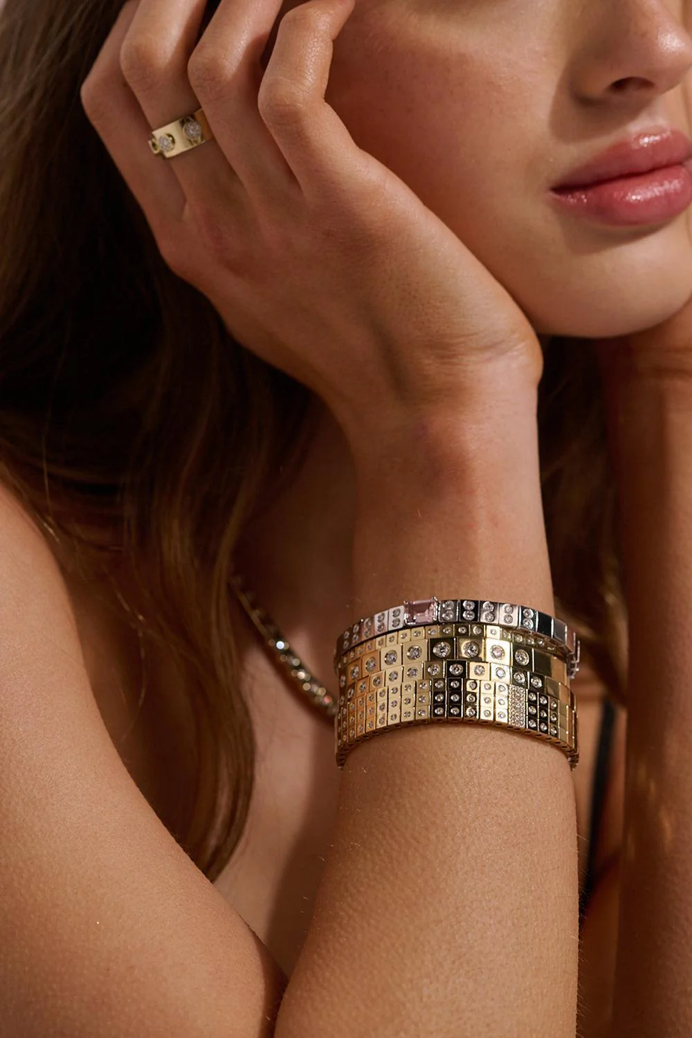 Diamond Leggo Xl Tennis Bracelet - Image 2