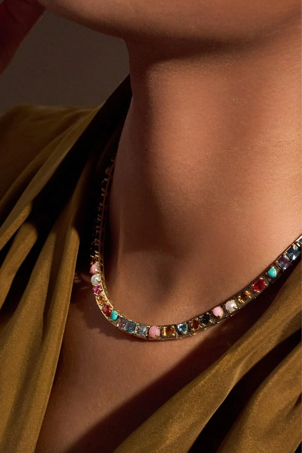 Multistone Leggo Necklace - Image 3