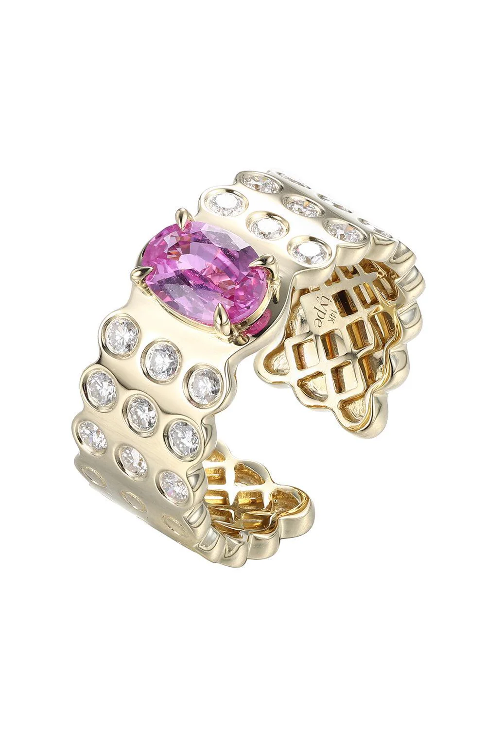 Pink Sapphire Leggo 2.0 Ring