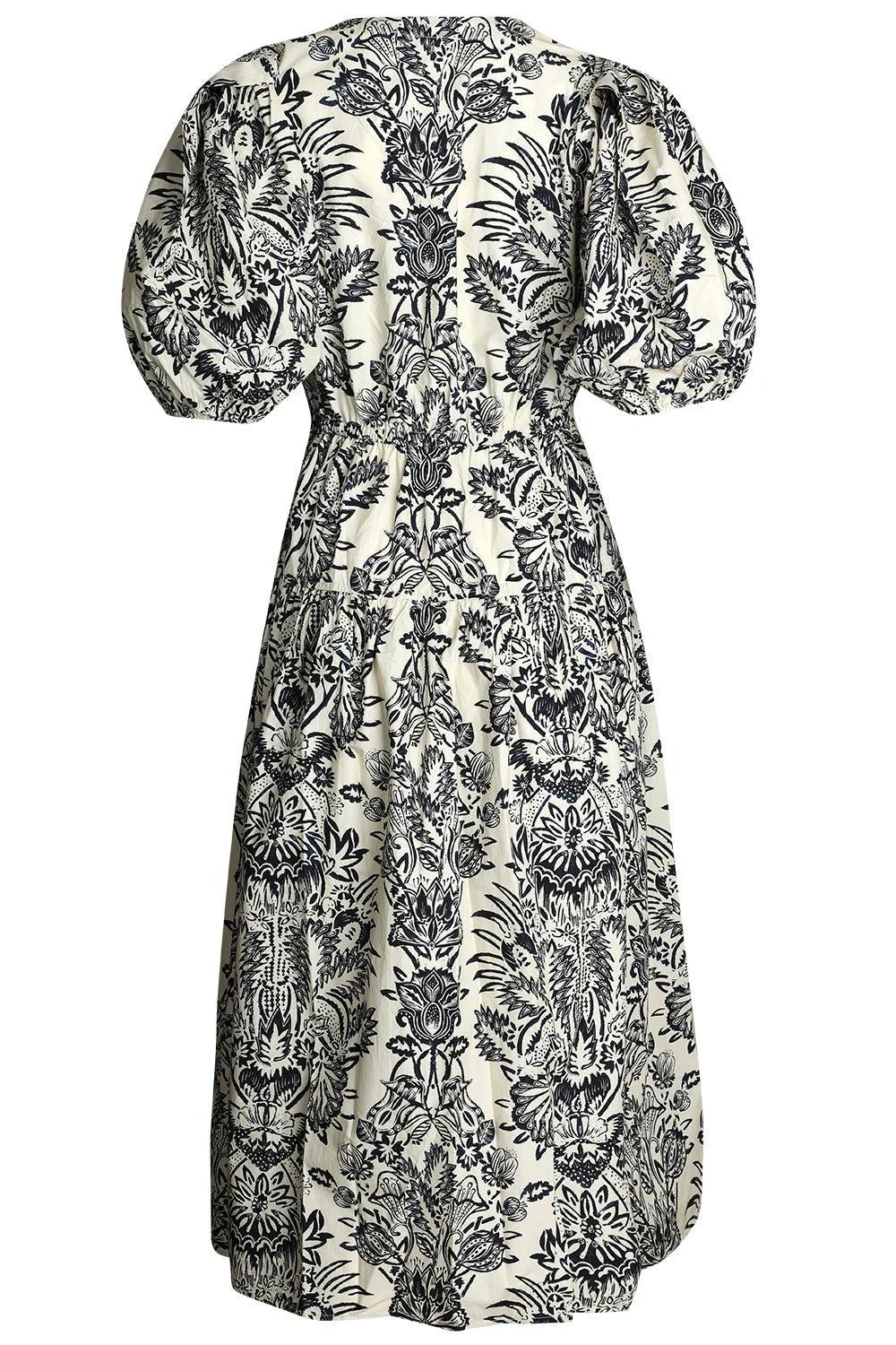 Harriet Puff Sleeve Midi Dress - Image 5