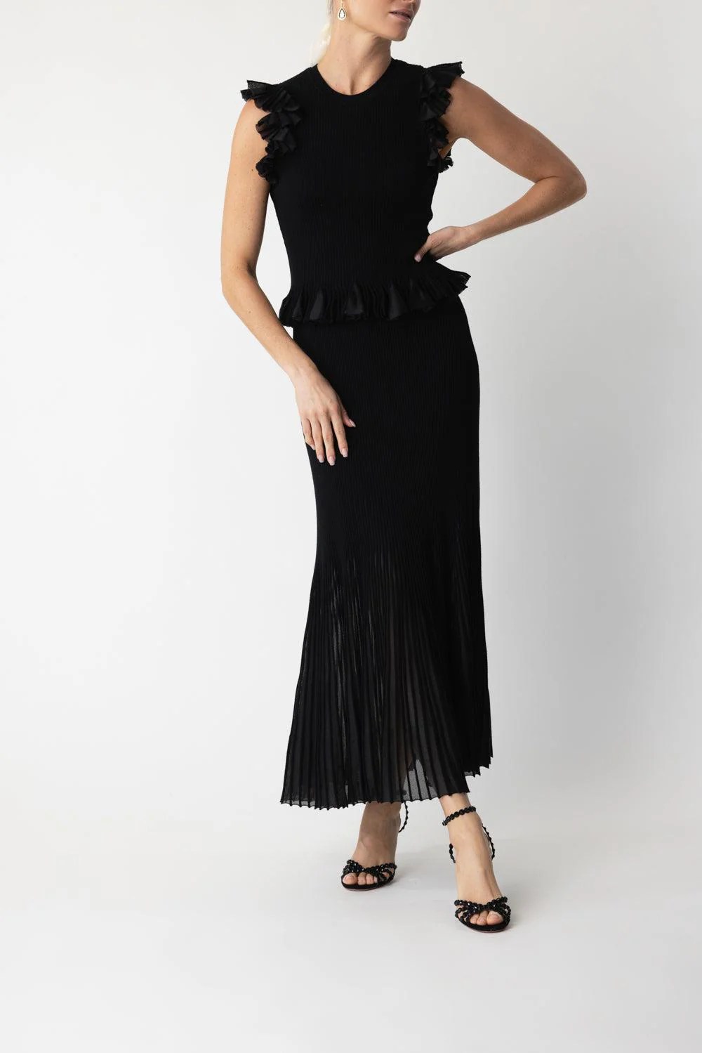 Leila Top - Black - Image 3