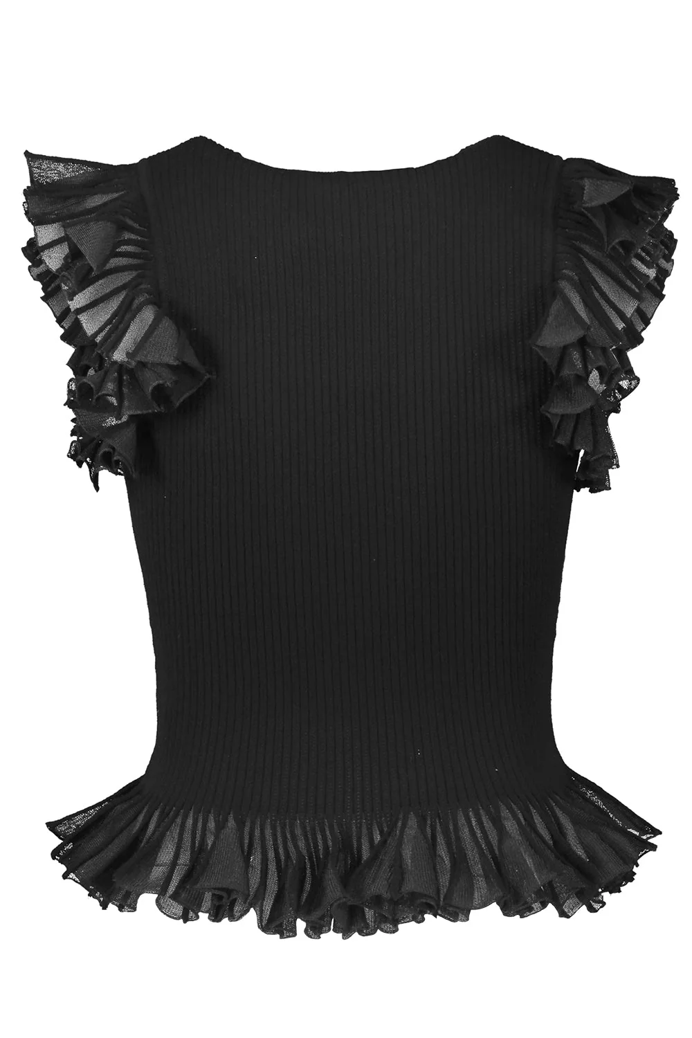 Leila Top - Black - Image 5