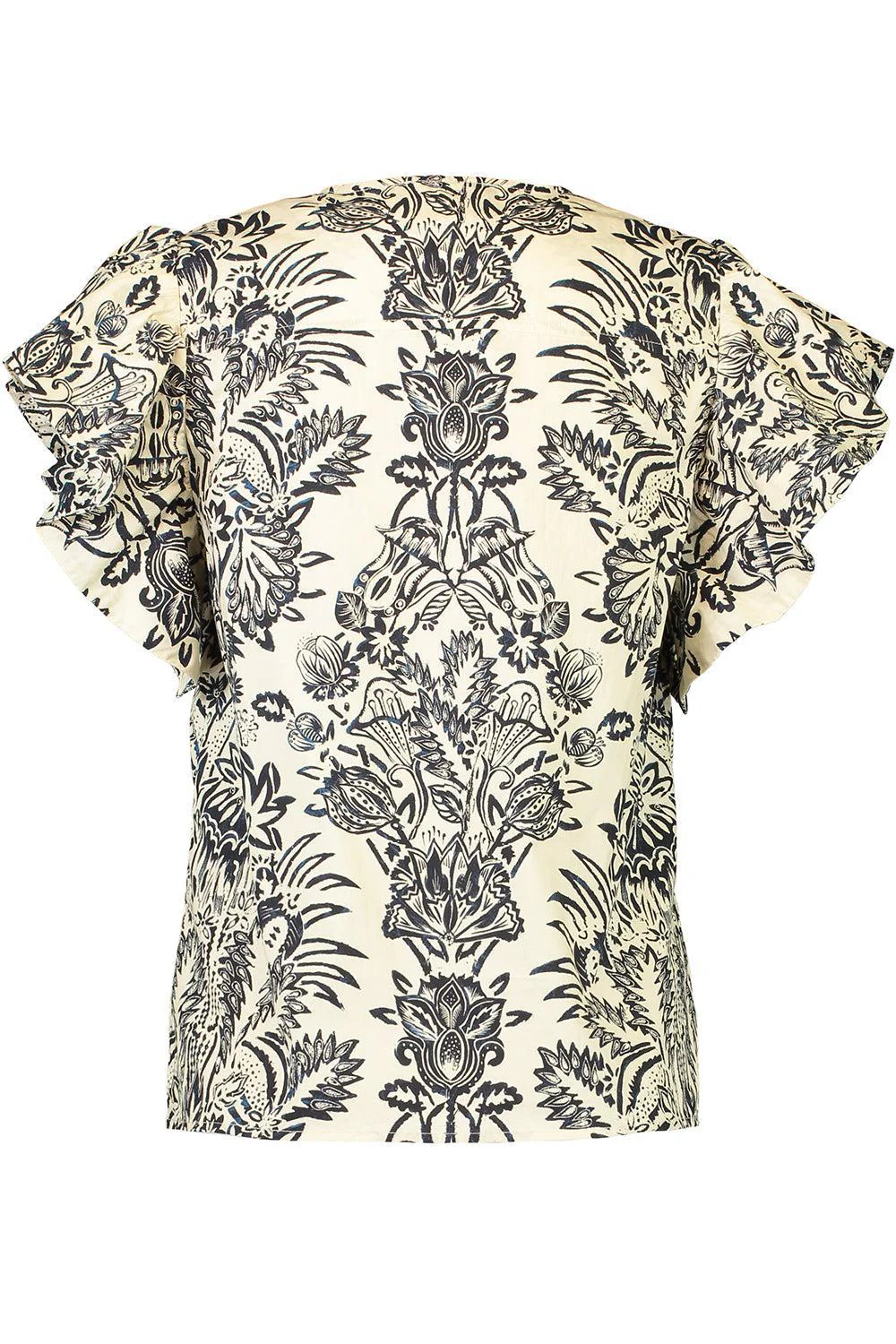 Severine Flutter Sleeve Top - Image 5