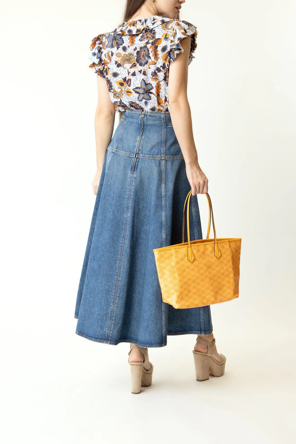 The Brigette Skirt - Danube - Image 4