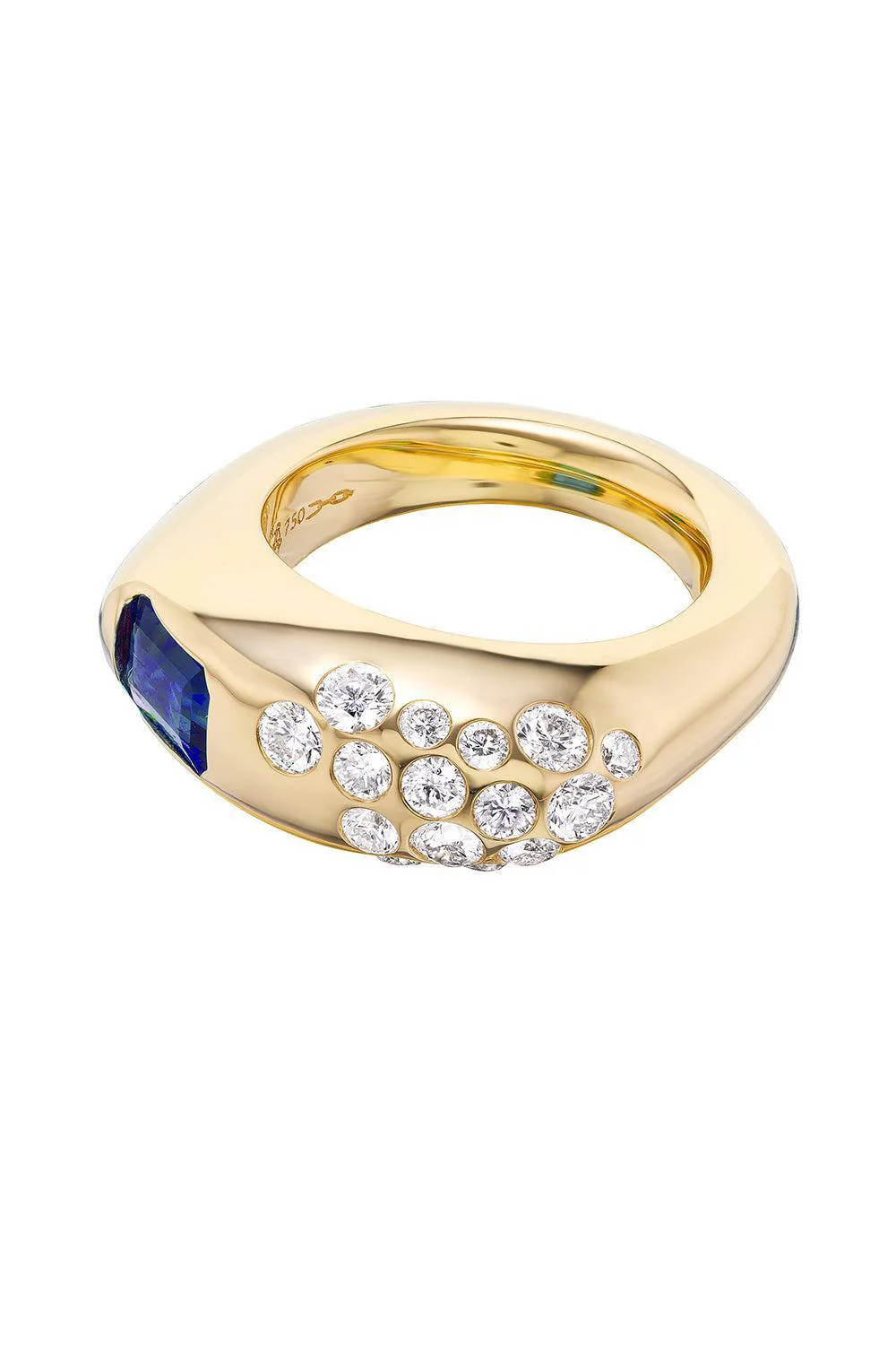 Blue Sapphire Dowry Ring - Image 5