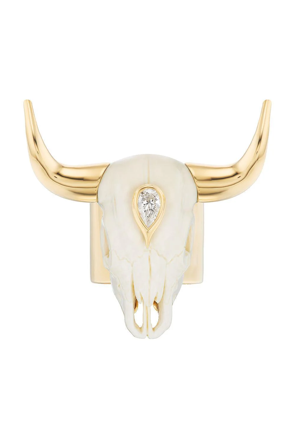 Carved Mammoth Bull Ring