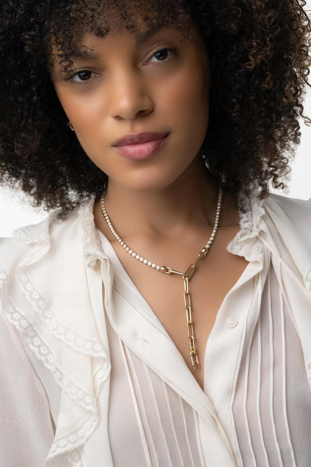 Diamond Tennis Necklace - Image 2