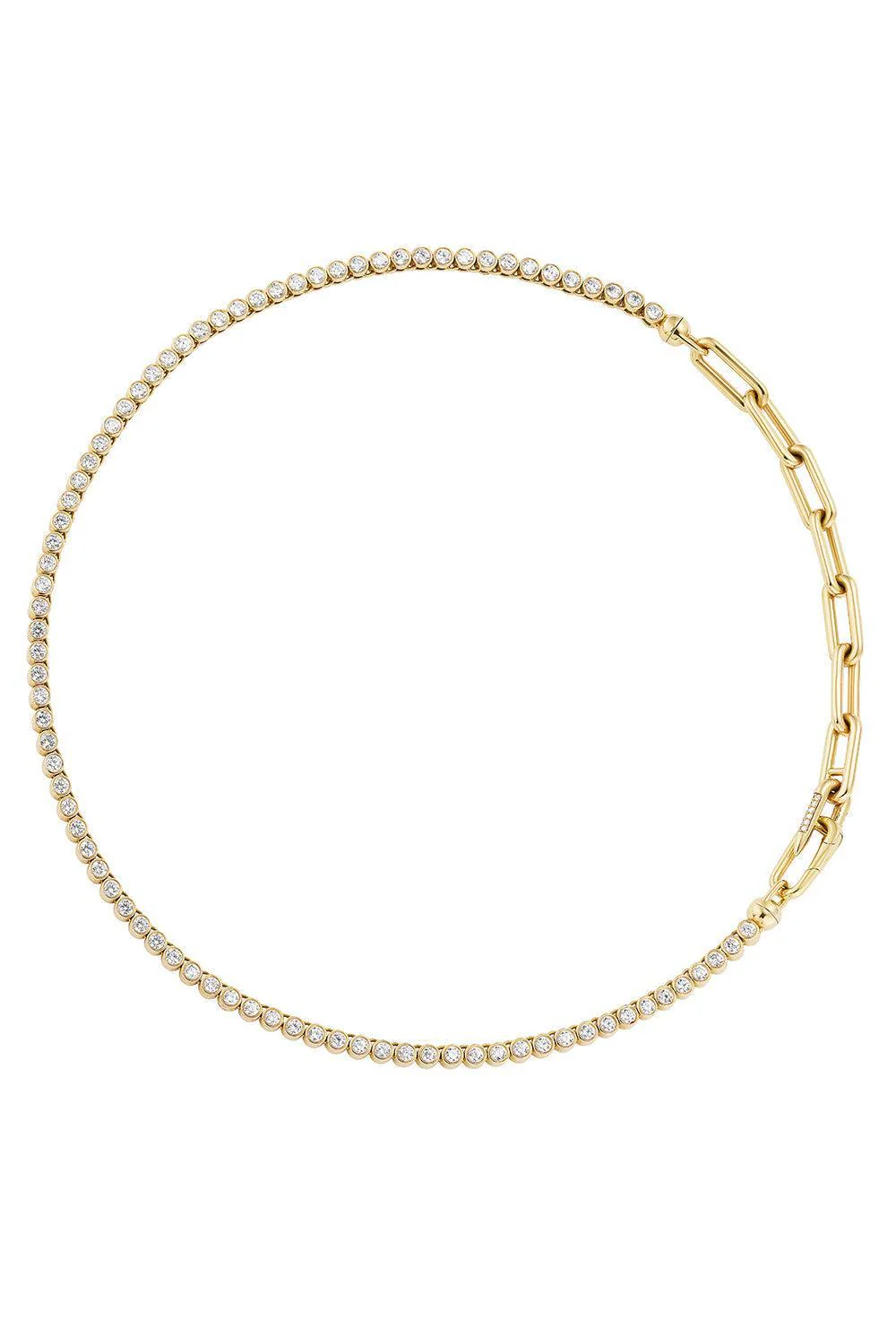 Diamond Tennis Necklace - Image 6