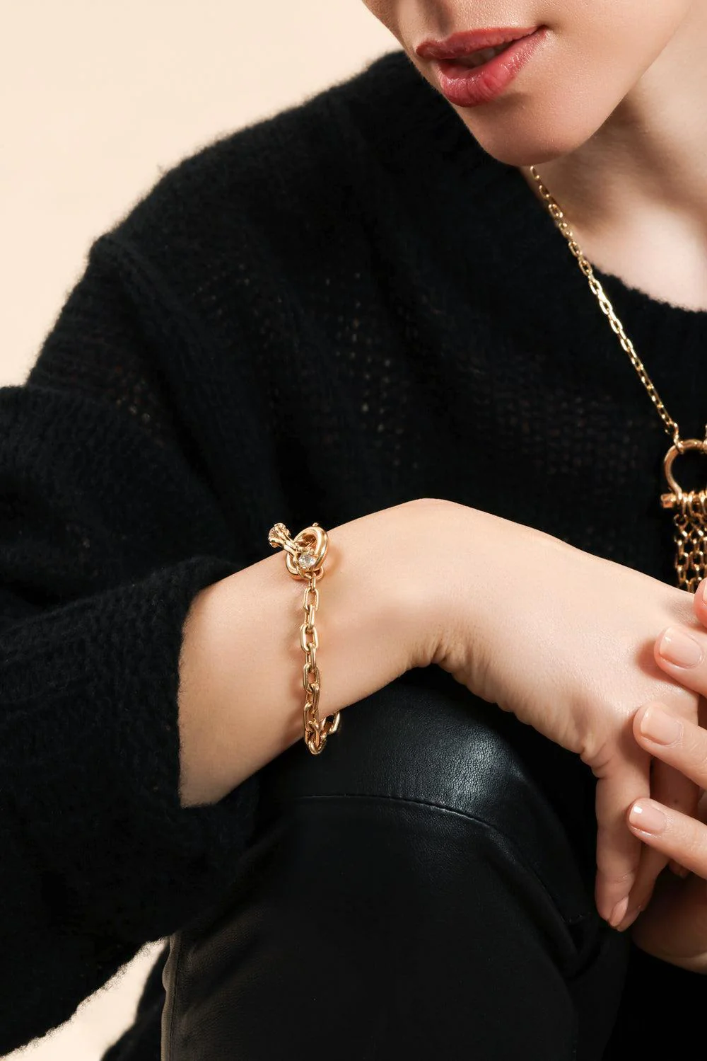 Diamond Toggle Bracelet - Image 2