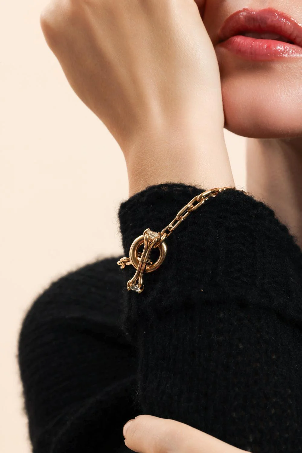 Diamond Toggle Bracelet - Image 3