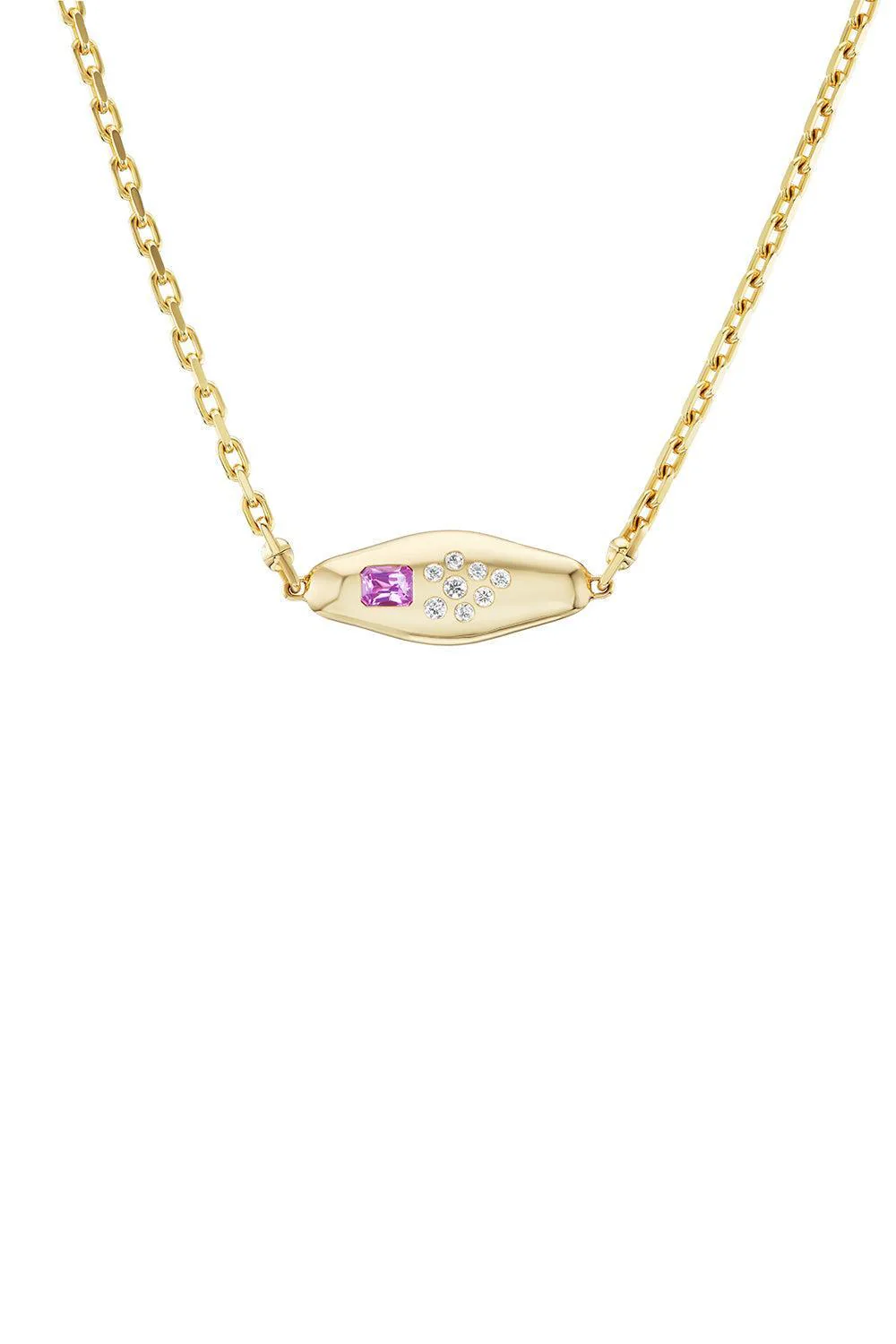 Padparadsha Vessel Necklace