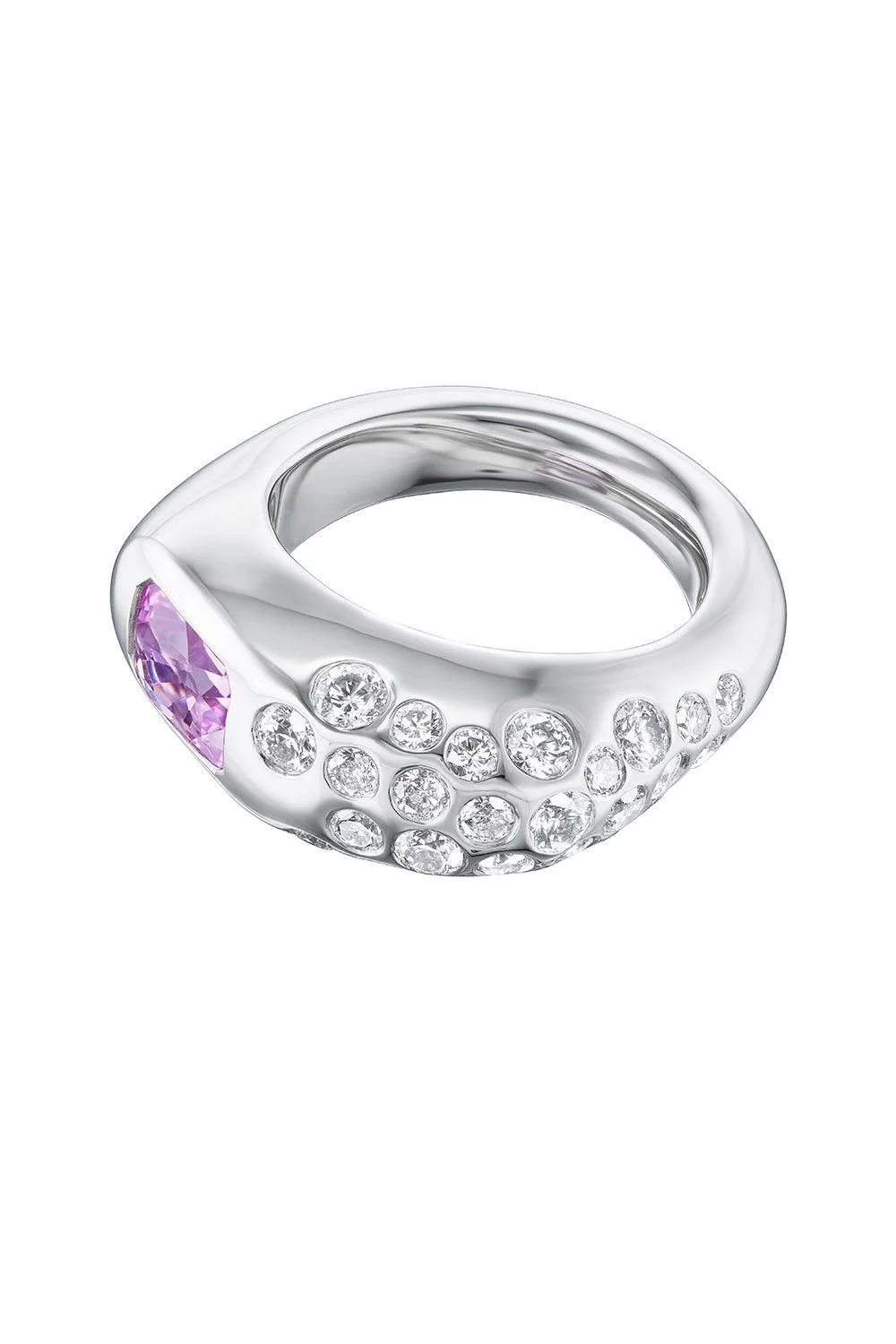 Pink Sapphire Dowry Ring - Image 5