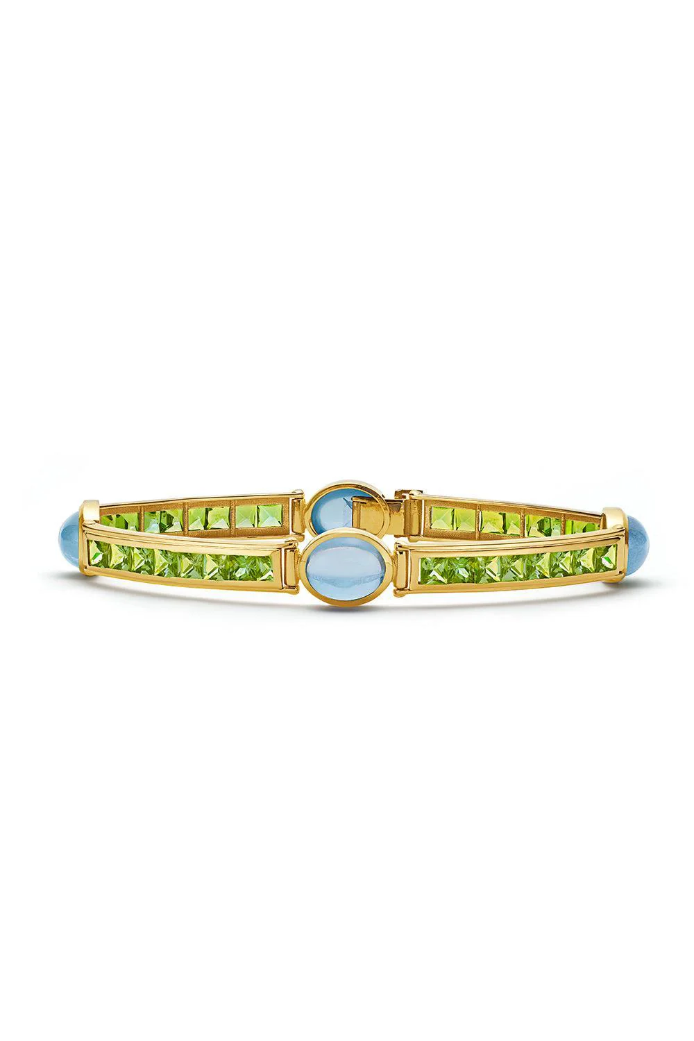 Aquamarine Van Stack Bracelet