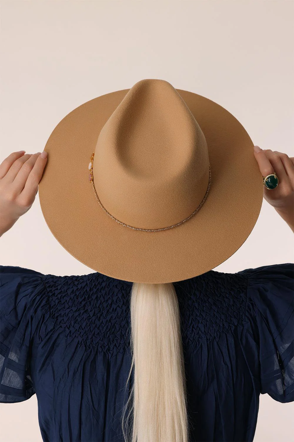 Angele Hat - Beige - Image 4