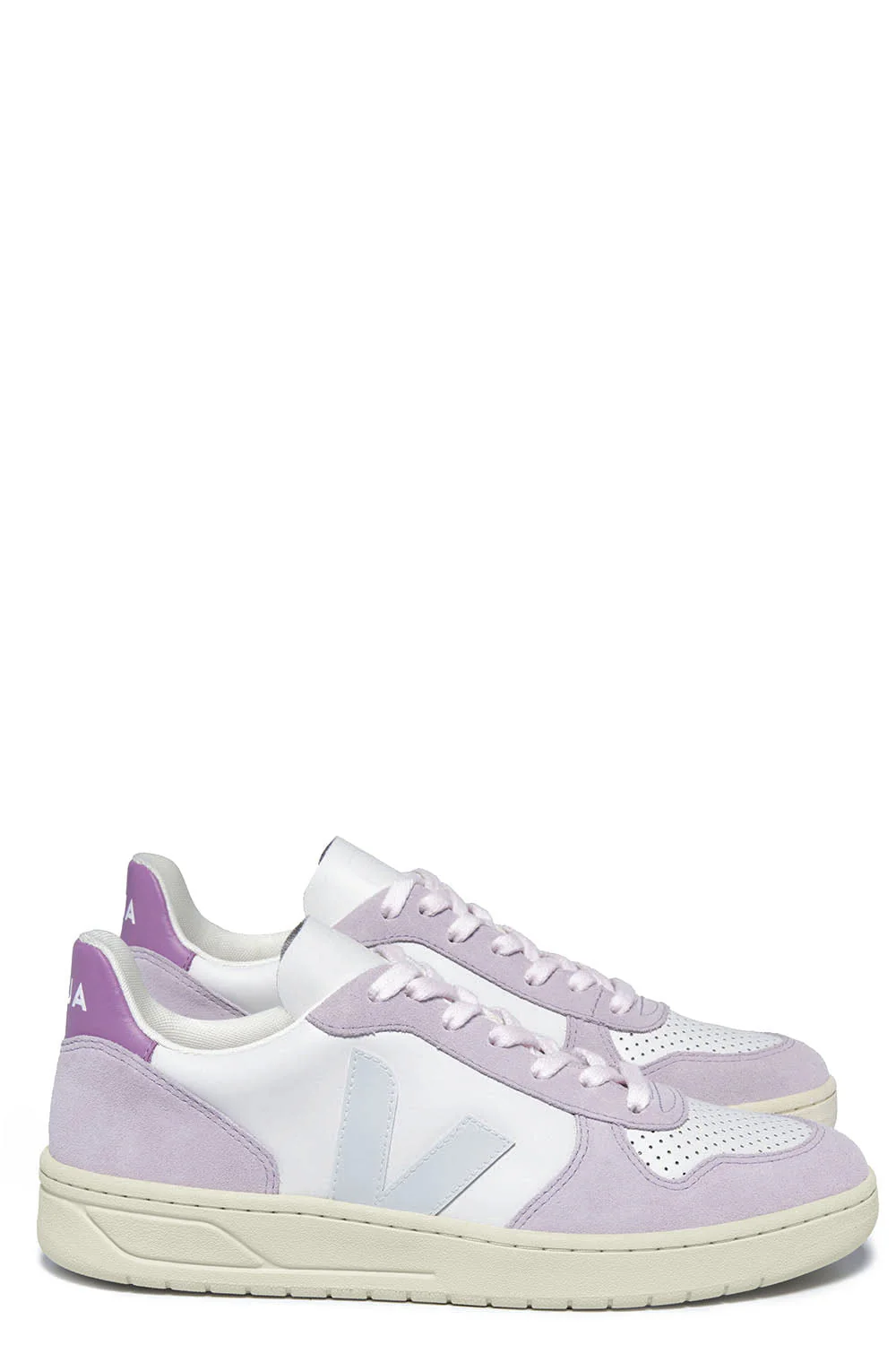 V-10 Sneaker - Gravel Menthol Parme