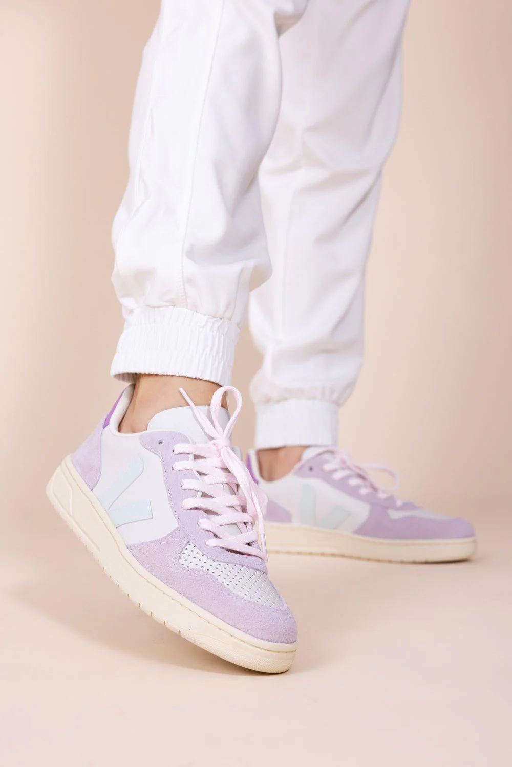 V-10 Sneaker - Gravel Menthol Parme - Image 2