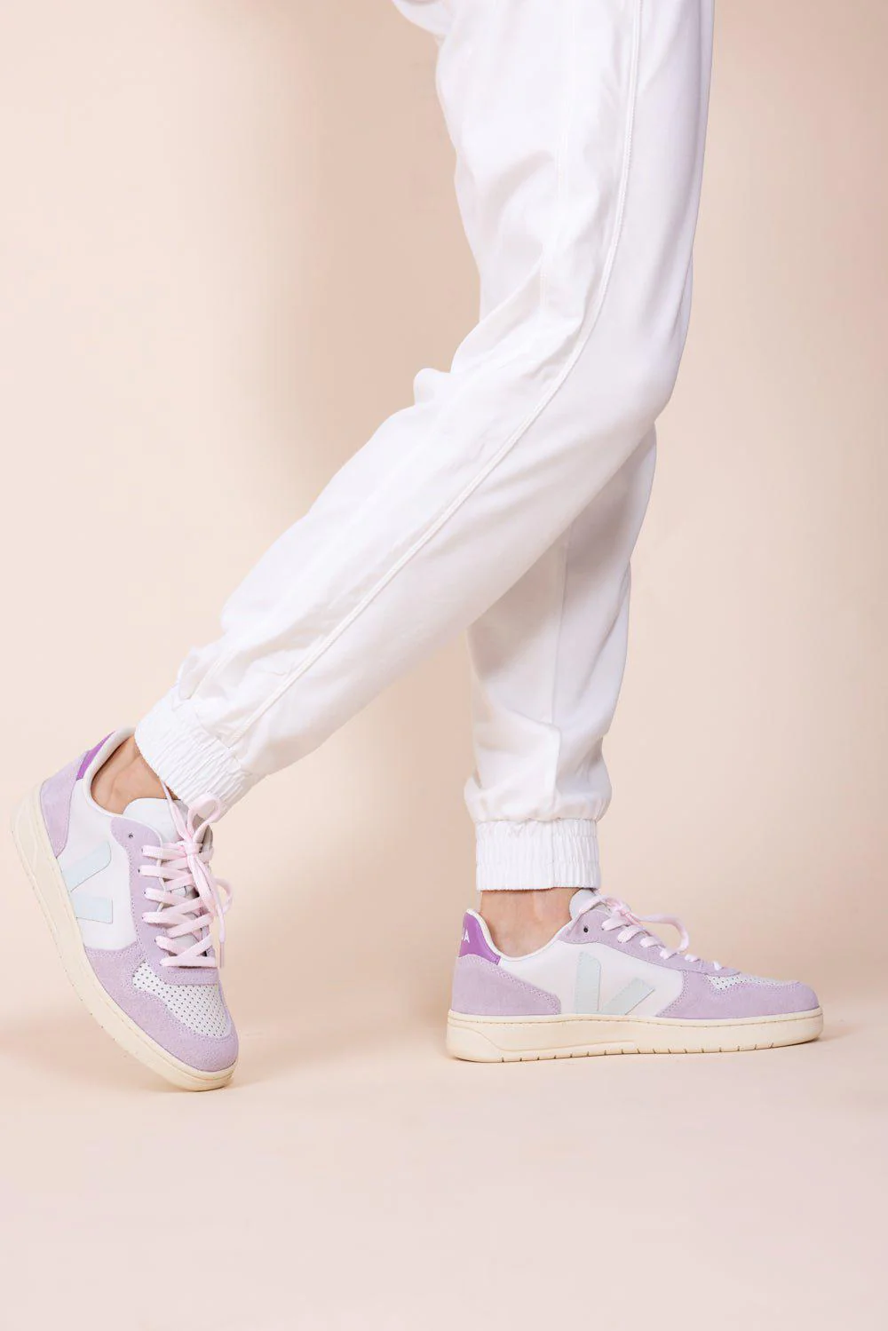 V-10 Sneaker - Gravel Menthol Parme - Image 4