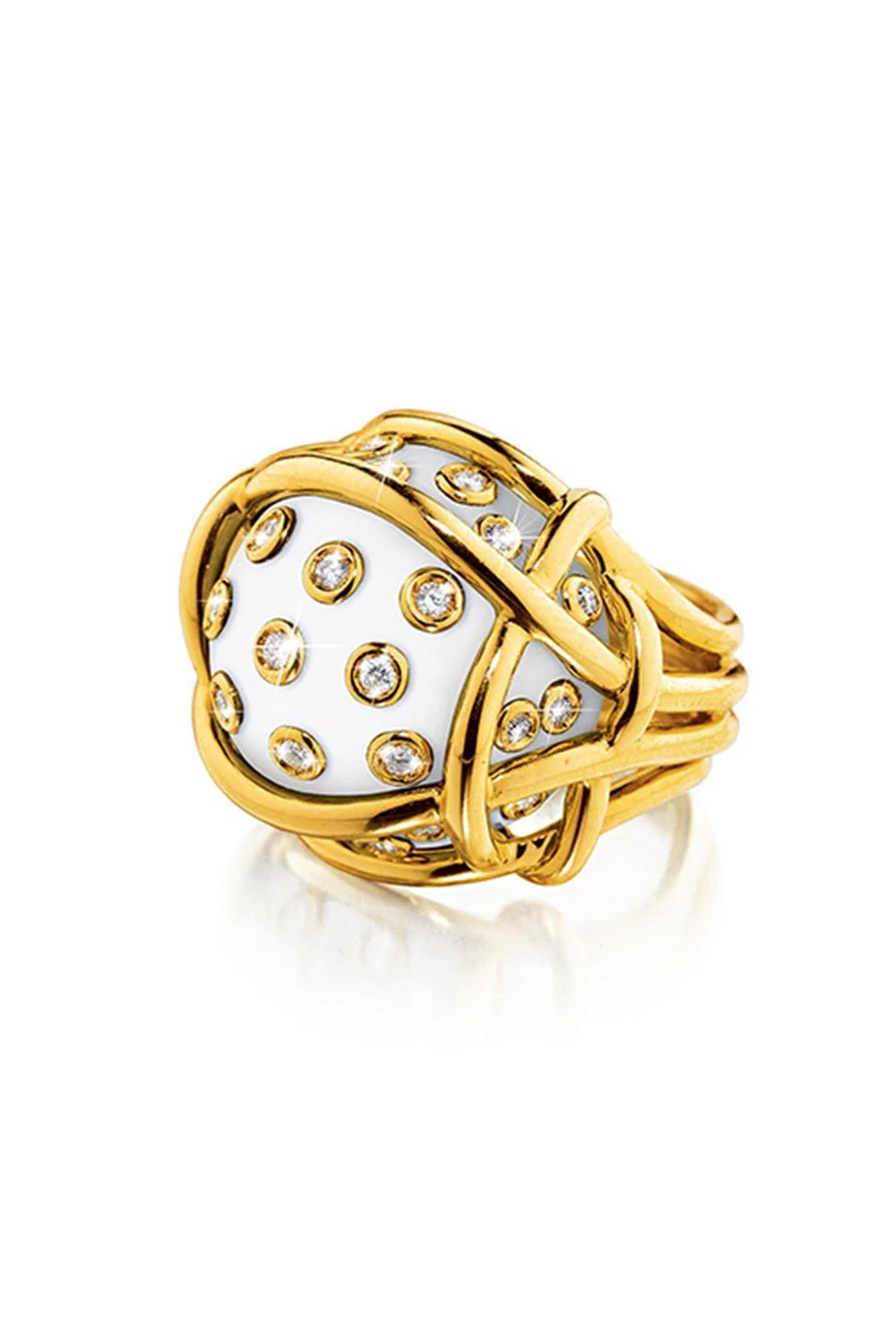 Cocholong Polka Dot Ring