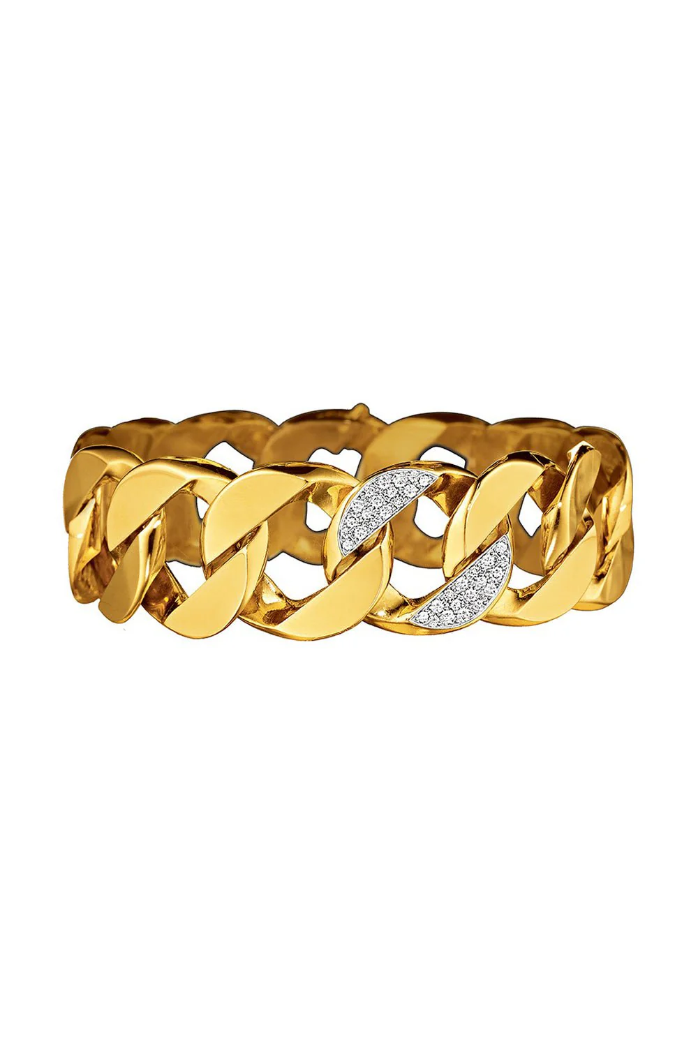 Diamond Curb Link Bracelet
