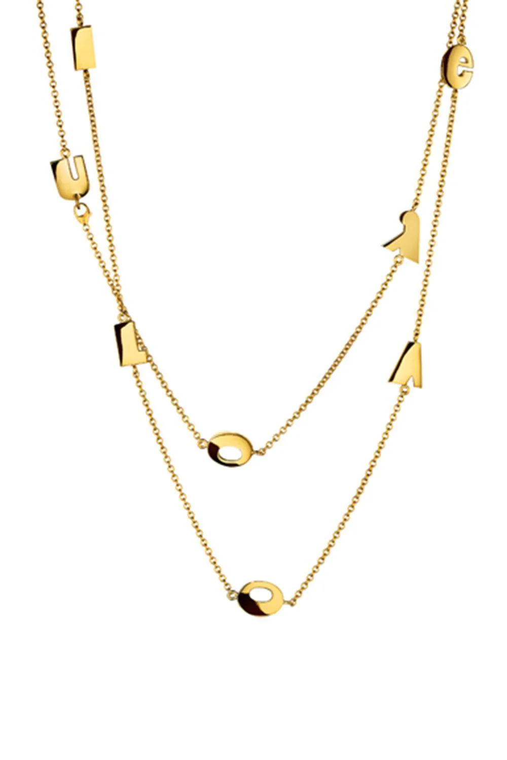I Love You Chain Necklace