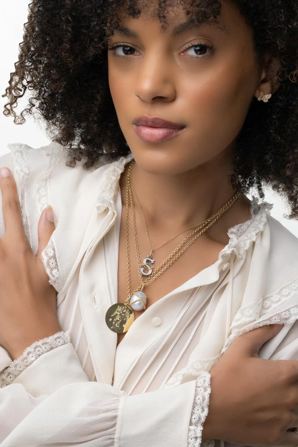 S Pendant Necklace - Image 3