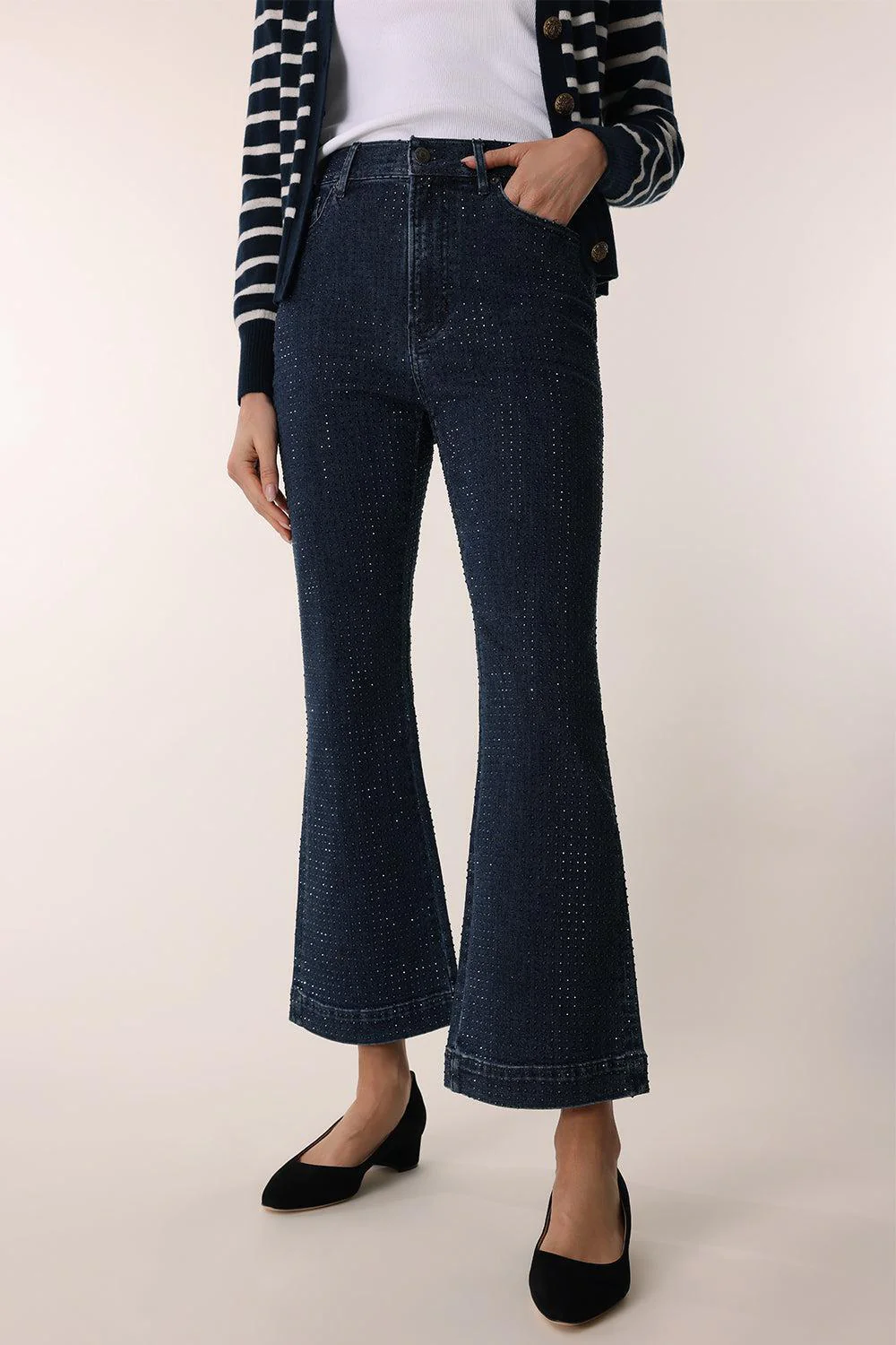 Carson Jean - Indigo Rinse Rhinestone - Image 2