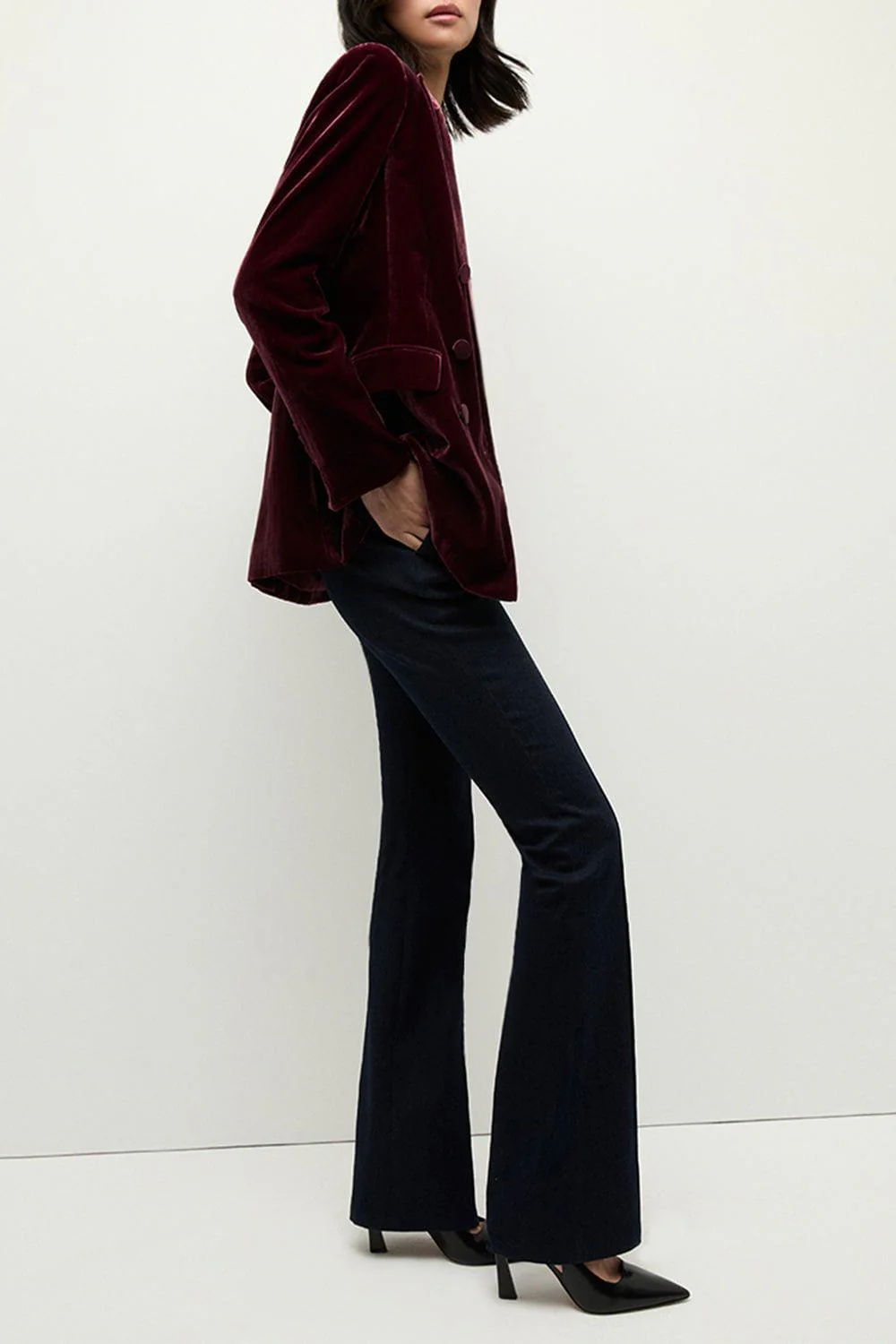 Ellette Dickey Jacket - Wine - Image 4