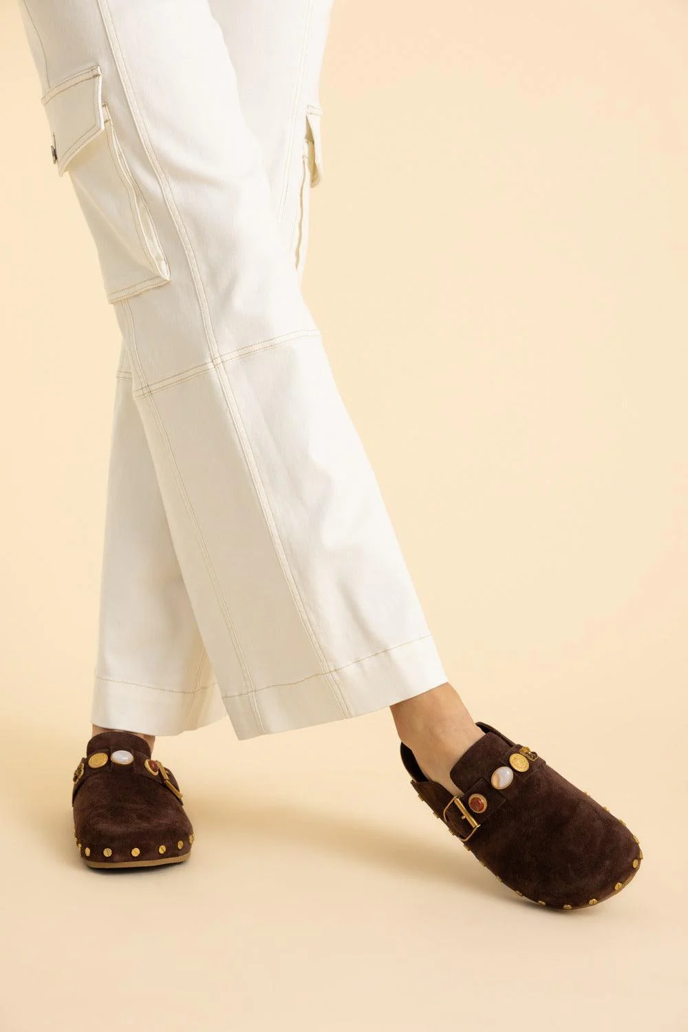 Fern Embellished Clog - Image 2