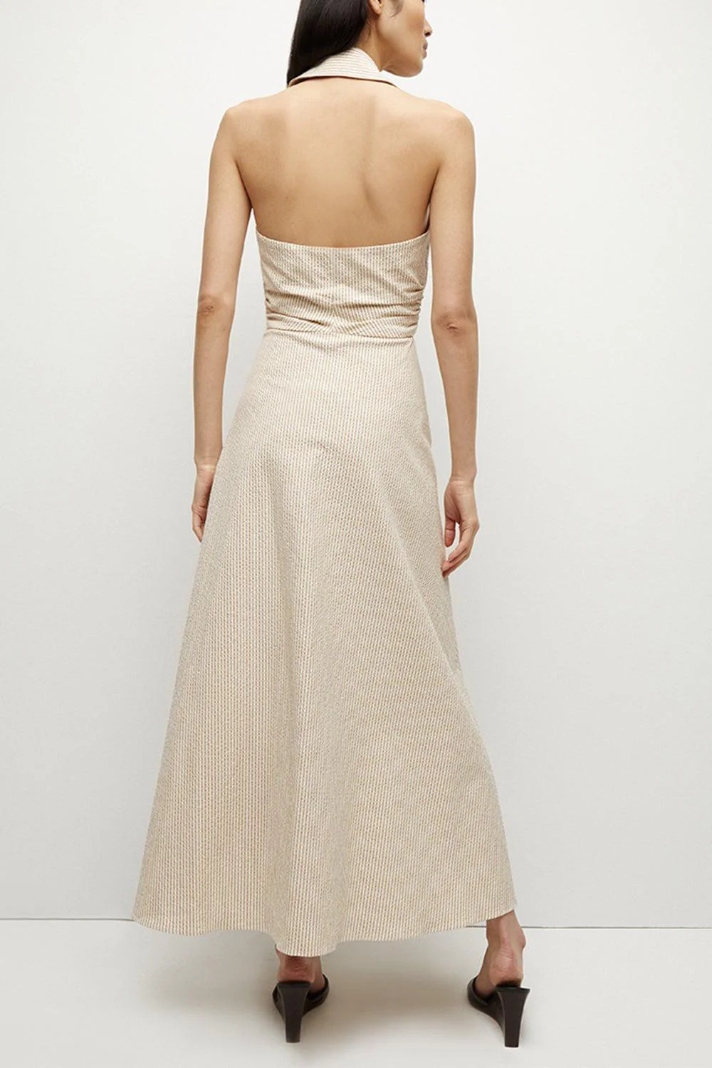 Mackey Dress - Khaki White - Image 3