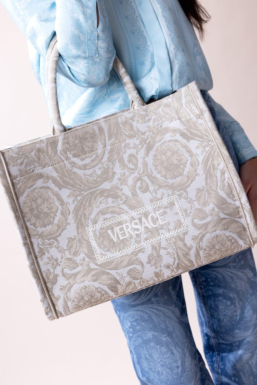 Barocco Athena Tote Bag - Beige - Image 2