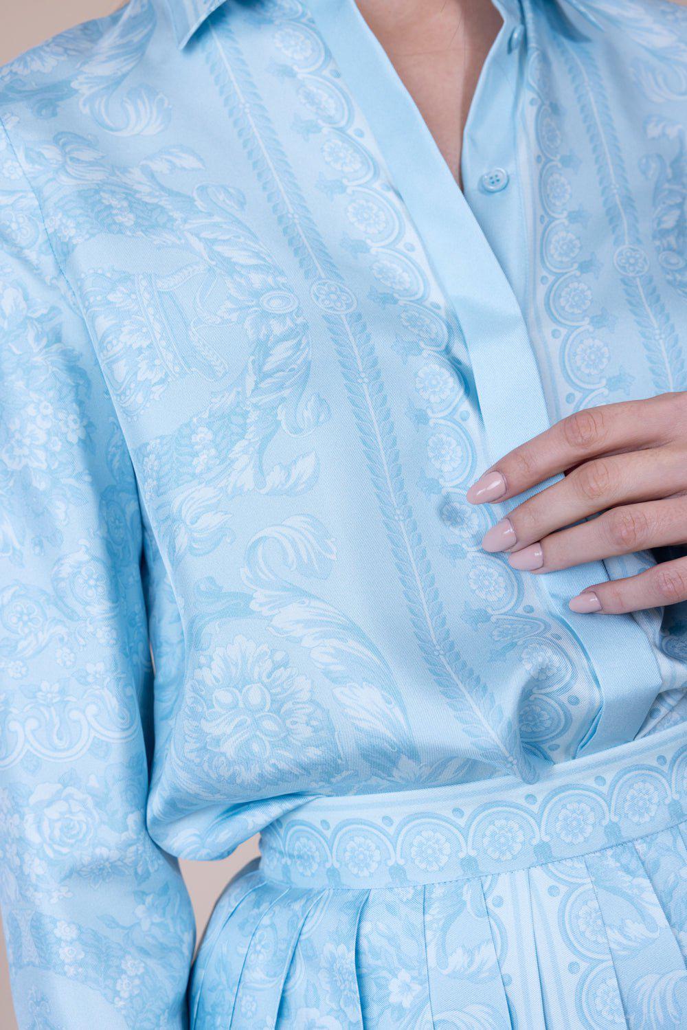 Barocco Pleated Skirt - Image 7