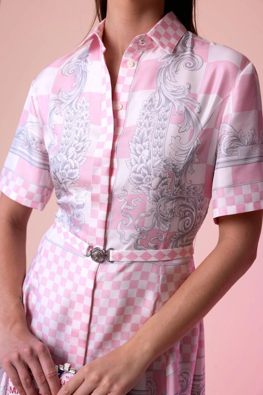 Baroque Shirt Dress - Image 3