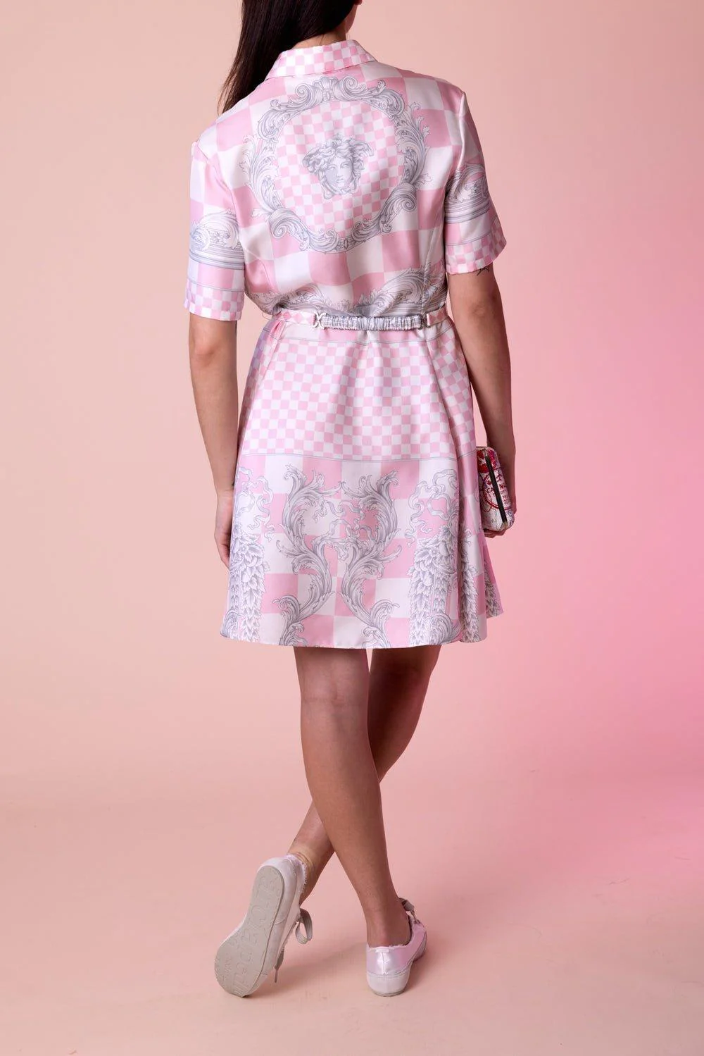 Baroque Shirt Dress - Image 4
