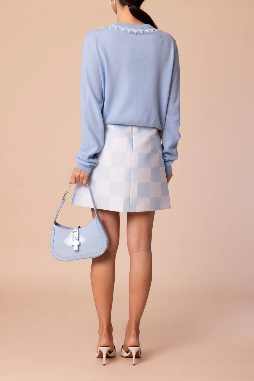 Contrasto Mini Skirt - Image 4