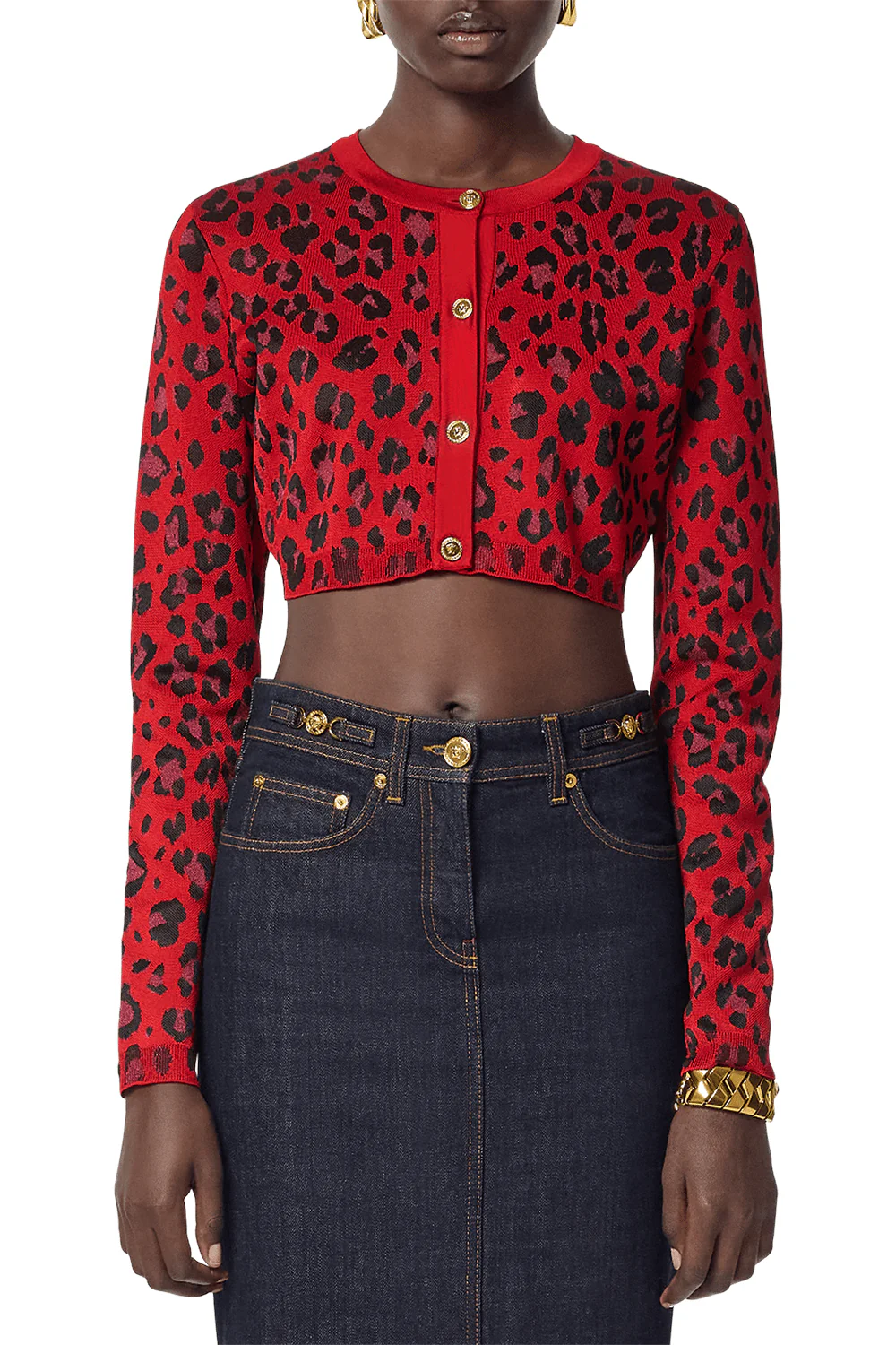 Cropped Cardigan - Image 2
