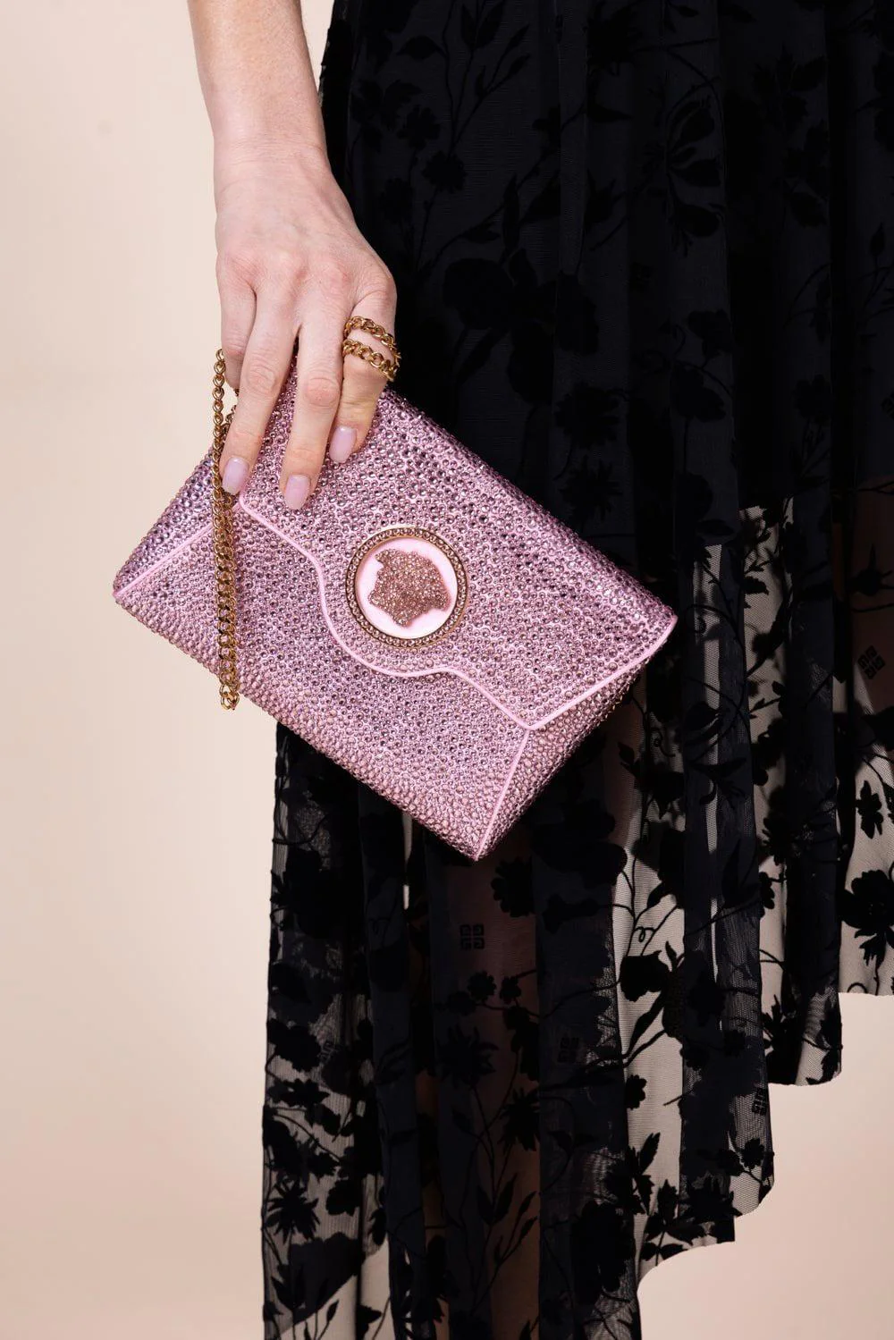 La Medusa Clutch - Pale Pink - Image 3
