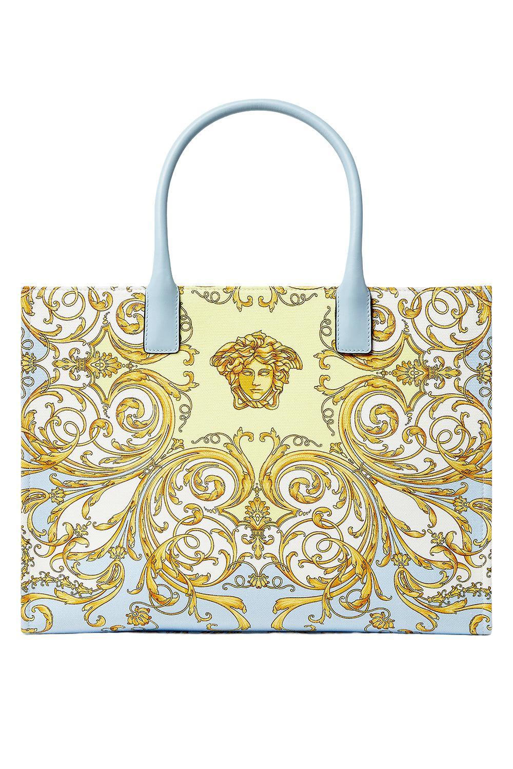 La Medusa Large Tote Bag - Light Blue - Image 6