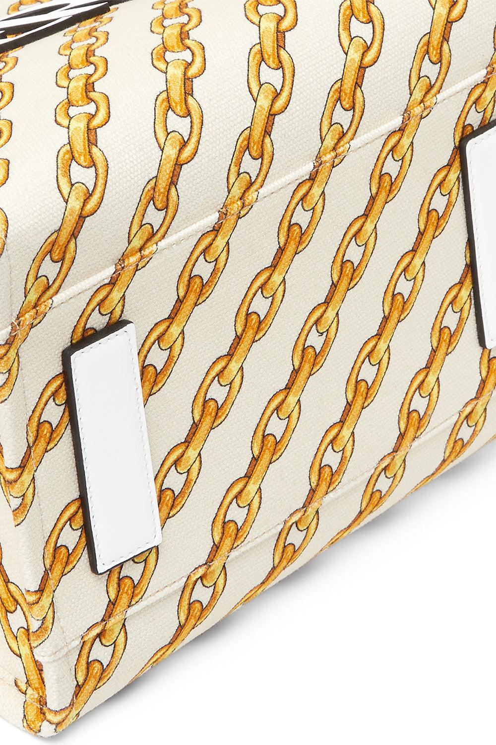La Medusa Large Tote - Chain Stripes - Image 5