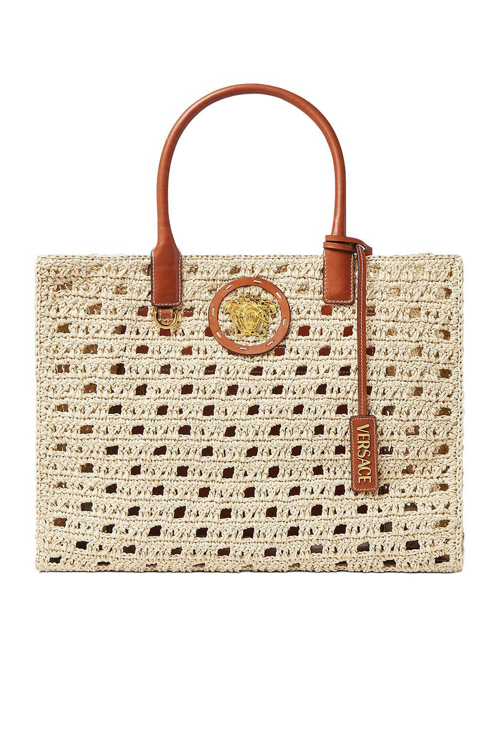 La Medusa Large Tote - Natural