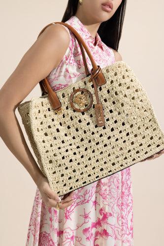 La Medusa Large Tote - Natural - Image 3